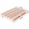 thumbnail image 2 of Mini Wooden Pallet Beverage Coasters For Hot And Cold Drinks Wood Pallet Banmo, 2 of 5