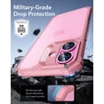 thumbnail image 3 of Funda de teléfono ESR Air Armor Series para iPhone 16 - Rosa esmerilado, 3 of 7
