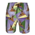 thumbnail image 4 of Naloa German Shepherd Dog Men's Beach Shorts, Surfing shorts, Swim trunks, Quick Dry Swim Trunks for Surfing Beach Fun - XX-Large, 4 of 9