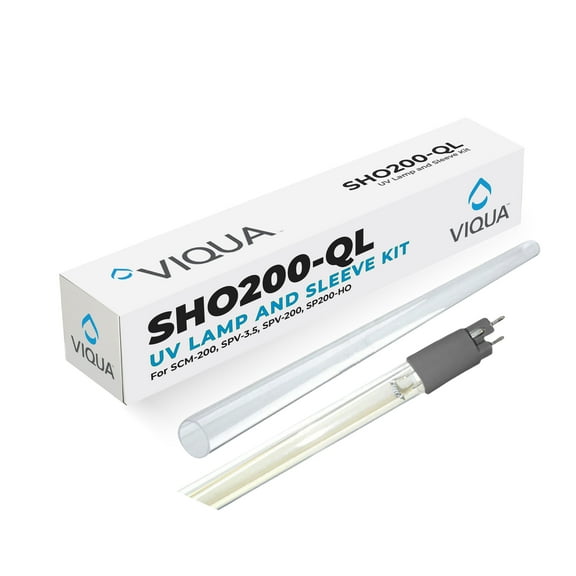 Viqua SHO410-QL UV Lamp & Sleeve Kit, Fits SPV-8 SPV-410 SC-410
