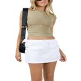 thumbnail image 1 of PENGXIANG T-Shirts Slim Fit Manches Courtes d'Été pour Femmes Streetwear, 1 of 5