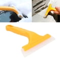 thumbnail image 4 of Windscreen Squeegee, Yellow Multipurpose Silicone Nonslip Window Squeegee Soft  For Kitchen For Shower Mirror, 4 of 8
