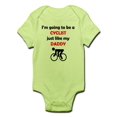 thumbnail image 1 of CafePress - Cyclist Like My Daddy Body Suit - Baby Light Bodysuit, 1 of 1