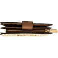 thumbnail image 3 of Michael Kors Jet Set Bifold Wallet Zip Coin Case Id Vanilla Mk, 3 of 6
