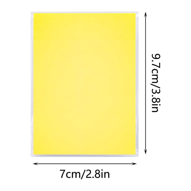 Notes Autocollantes Transparentes, 50 Feuilles de Papier Mémo Autocollant Clair pour Annotation, Marquage, Fournitures de Bureau et Scolaires, Cahiers en Papier Réutilisables pour Élèves