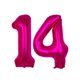 thumbnail image 1 of 2Pcs Giant Hot Pink Number Foil Balloon 32Inch Birthday Balloon, Birthday Decorations for Christmas New Year Wedding Birthday Party Supplies, 1 of 4