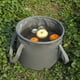 thumbnail image 3 of Outdoor Portable Folding Bucket Portable Fishing Khaki B, 3 of 5