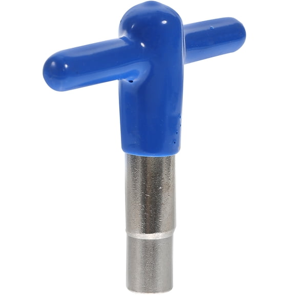 DINHEAROM 1Pcs Blue T-Shaped Zinc Alloy Drum Tuning Key for Universal Drums