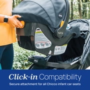 Chicco Activ3 Jogging Travel System Stroller with KeyFit 30 Infant Car Seat - Solar (Grey), New