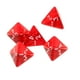 thumbnail image 2 of 3x Set de 5pcs D4 Dados de Multi-cara de Acrílico de RPG de Kid Juguete de, 2 of 9