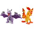 thumbnail image 2 of Cute Aerodactyl Zapdos Plush Toy Stuffed Anime Pokemon Moltres Ho-Oh Doll Kawaii Plushies Home Decor Christmas Gift Child Kids yaoshenbao LED, 2 of 2