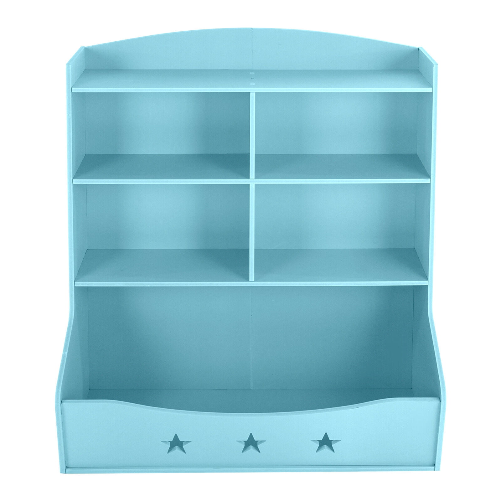 Kids Bin Toy Storage Box Bookcase Organizer Shelf Playroom Bookshelves Blue 30.12*13.39*36.61in