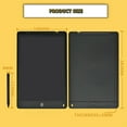 thumbnail image 3 of LVCHENG 12-Inch Monochrome LCD Tablet 28.6*19.2*0.95cm Eye-Protection Screen Blue, 3 of 8