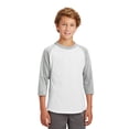 thumbnail image 1 of Camiseta Sport-Tek® Youth Colorblock Raglan. YT200 deporte-tek YT200, 1 of 1