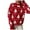 Red, variant on Kaemgyyd Women's Christmas Sweater Cute Print Crew Neck Knit Pullover Casual Lightweight Long Sleeve Tunic Tops