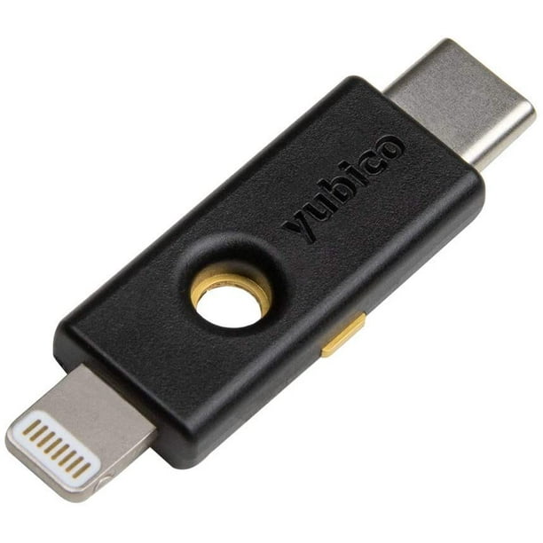 Yubico - YubiKey 5Ci - Two-Factor authentication Security Key for  Android/PC/iPhone, Dual connectors for Lighting/USB-C - FIDO Certified :  Electronics 