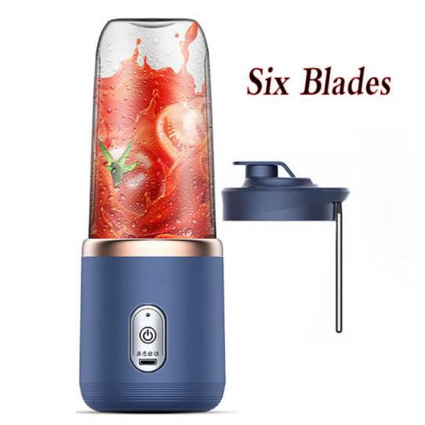 Licuadora portátil de 300ml, exprimidor eléctrico de frutas, carga USB, taza para exprimir limón y naranja