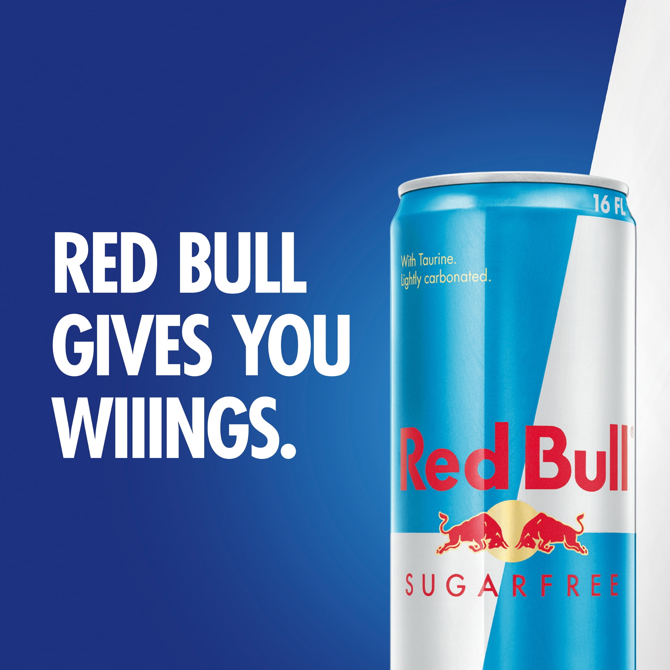 Red Bull Sugarfree Energy Drink, 16 fl. oz., Pack of 12 Cans