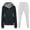 White, variant on Christmas Clearance! Ohufall 2 Piece Outfits for Women,Fall Winter Outfits Sports Tracksuits Long Sleeve Pullover Hoodies Pants Suit,Sweatshirt for Women Clearance