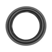 Unique Bargains 5.5" 5.5inch Speaker Rubber Edge Surround Rings Replacement Part for Speaker Repair or DIY