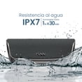 thumbnail image 4 of Bocina Portátil Cleer Scene: inalambrica, Resistencia IPX7, 12h Batería, Audio Potente Color Gris, 4 of 8