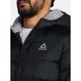 thumbnail image 5 of Reebok Men and Big Men's Puffer Coat with Hood, Heavyweight, Sizes S-3XL, 5 of 6