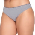 thumbnail image 2 of Bikini Fruit Of The Loom para Dama, con Bies Liso Gris Talla M, 2 of 5