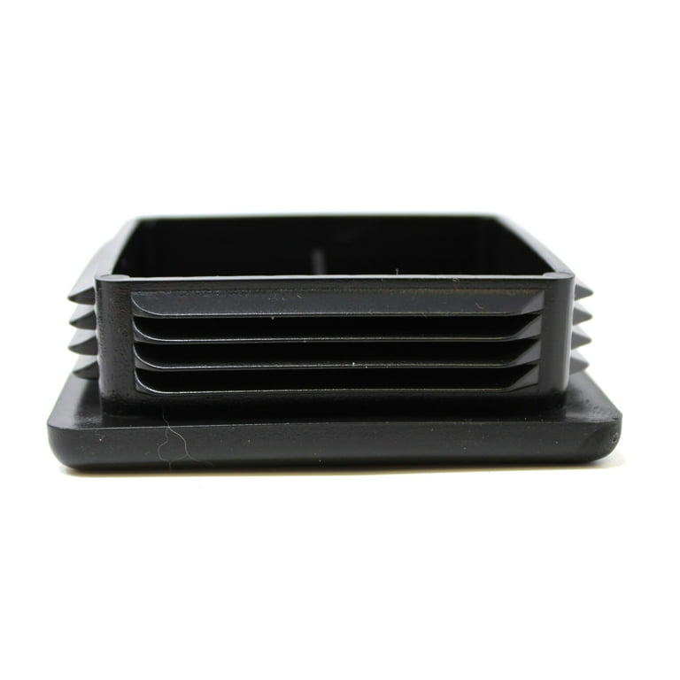 JSP Manufacturing Universal 4x4 inch Black Plastic Square Tubing