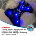 thumbnail image 6 of Dog Reflective Harness Vest for Night Walk, Light Up Safety Vest for Small Medium Breed, Adjustable Straps for Secure Fit, Breathable Mesh Fabric, 6 of 6