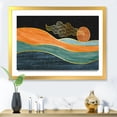thumbnail image 3 of Designart 'Abstract Nature Sea Sun Sky Mountain Landscape' Modern Framed Art Print, 3 of 4