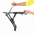 thumbnail image 2 of Disc Brake Aluminum Alloy Bicycle Rear Rack MTB Foldable Bikes Pannier Carrier Bag Luggage Shelf, 2 of 5