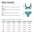 thumbnail image 4 of Kdxio Cute Cat Paw And Dog Print Women's 2 Piece High Waisted Wrap Spaghetti Strap Summer Swimsuit Bikini Set-XX-Large, 4 of 7