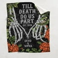 thumbnail image 4 of Till Death Do Us Apart - Couverture Crâne Personnalisée, 4 of 7
