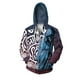 thumbnail image 4 of Sudadera con capucha para hombre, sudadera con capucha de otoño con cremallera, sudadera con capucha estampada con la serie Cool Skull, sudadera con capucha para hombre, ropa de calle Harajuku para ho, 4 of 5