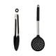 thumbnail image 1 of Utensilios de cocina resistentes al calor, utensilios de silicona inoxidable fijados para utensilios de cocina antiadherentes, aptos para lavavajillas, 1 of 5