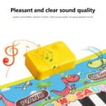 thumbnail image 7 of Kids Musical Piano Mat, Toddler Stepping Piano Game, Educational Multi Instrument Play Carpet, Portable Foldable Waterproof Crawling Mat Gift For Boys And Girls, 7 of 7