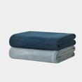 thumbnail image 4 of Mainstays Microfleece Blanket Gray DQ, 4 of 8