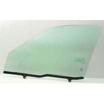 Driver Left Side Front Door Window Door Glass Compatible with Honda Civic 4 Door Sedan 1992-1995 Models