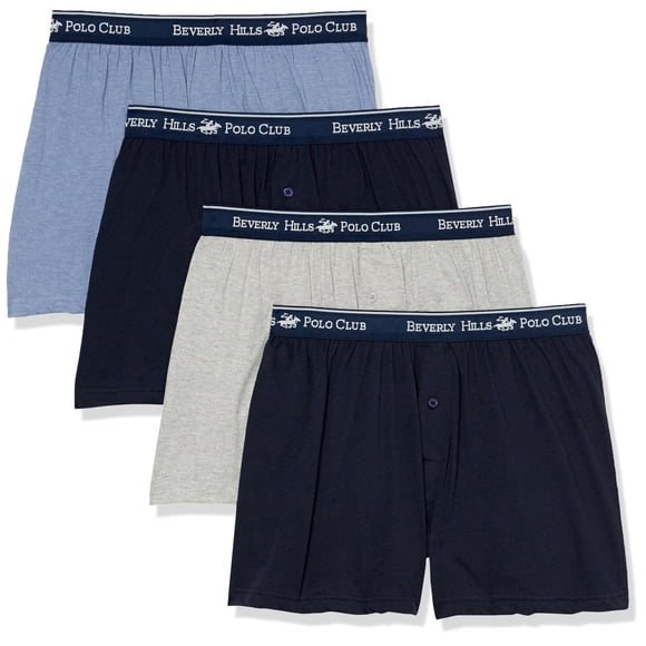 Boxers de Punto para Hombre Paquete de 4 Beverly Hills Polo Club
