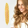 thumbnail image 2 of Unique Bargains 1 Pc Polka Dots Hair Curler Rollers Yellow White, 2 of 6