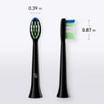 thumbnail image 5 of JTF Sonic Smart Toothbrush Genuine Standard Brush Heads, 9 Pack, Black, P200, 5 of 7