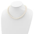thumbnail image 2 of Primal Silver Sterling Silver Rhodium-plated 8-9mm White Freshwater Cultured Pearl Necklace, 2 of 4