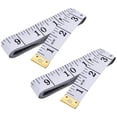thumbnail image 1 of WHEANG Measuring Tools Soft Tape Measure Double Scale Body Sewing Flexible Ruler for Weight Loss Ruler One Size Multi-Color, 1 of 1