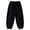 Black&&100, variant on CONROSES Girl'S Baggy Sweatpants Wide Leg Sweat Pants for Girls Trendy Solid Elastic Waist Drawstring Athletic Jogger Pants With Pockets