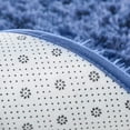 thumbnail image 5 of TWINNIS Super Fluffy Oval Area Rugs for Bedroom Living Room Nursery Room,2.6'x5.3',Navy, 5 of 7