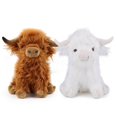 thumbnail image 1 of Peluche con forma de vaca escocesa de las Tierras Altas para niños y adultos, 28 cm, 1 of 7