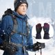 thumbnail image 3 of Eigraketly Guantes de invierno Dulce regalo Resiliencia Mitones para exteriores Suministros de ciclismo ajustables Equipo deportivo Ropa de ciclismo Ciclismo Púrpura-rojo/M Eigraketly OD025879-02, 3 of 6
