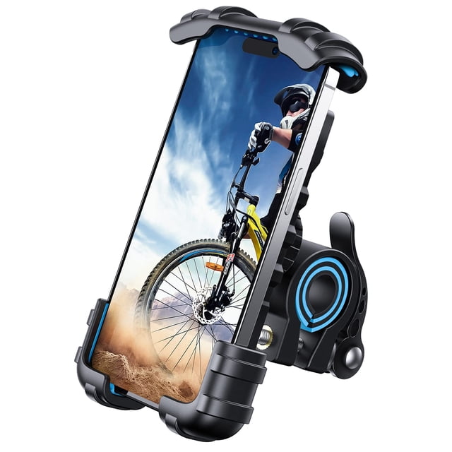 Soporte para teléfono móvil Lamicall para iPhone, color azul