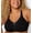 Black, variant on Women's Plus Size Cotton Luxe Wireless Bra