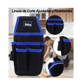 thumbnail image 4 of Bolsa Porta Herramientas Profesional Para Electricistas Belug Negro, Azul, 4 of 5